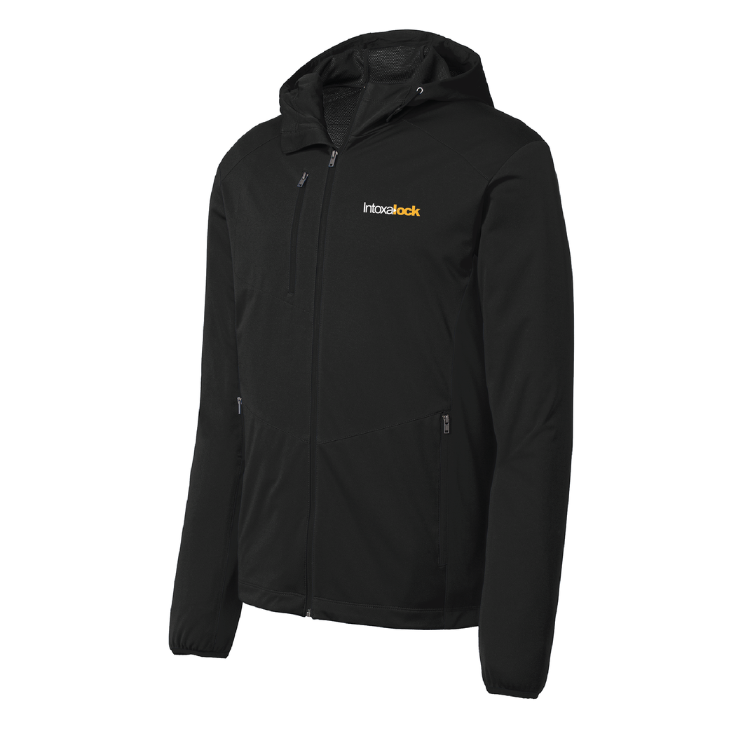 Intoxalock Port Authority Active Hooded Soft Shell Jacket