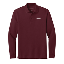 Mindr Port Authority Wearever Signature Pique Long Sleeve Polo
