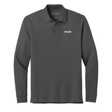 Mindr Port Authority Wearever Signature Pique Long Sleeve Polo