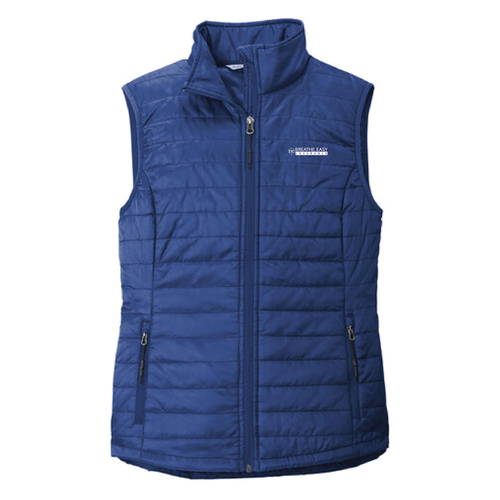 Breathe Easy Women's Port Authority Packable Puffy Vest