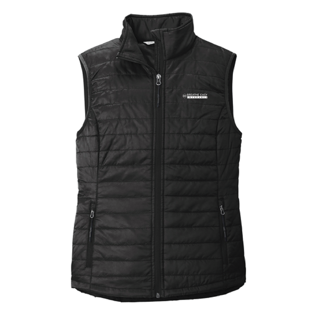 Breathe Easy Women's Port Authority Packable Puffy Vest