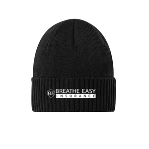 Breathe Easy Port Authority Rib Knit Cuff Beanie