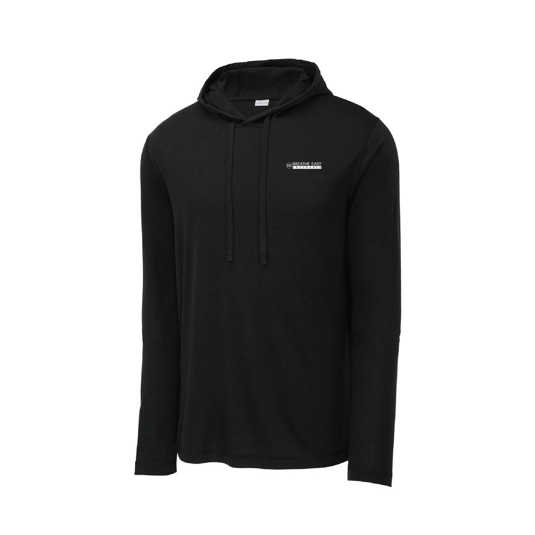 Breathe Easy Sport-Tek PosiCharge Tri-Blend Wicking Long Sleeve Hoodie