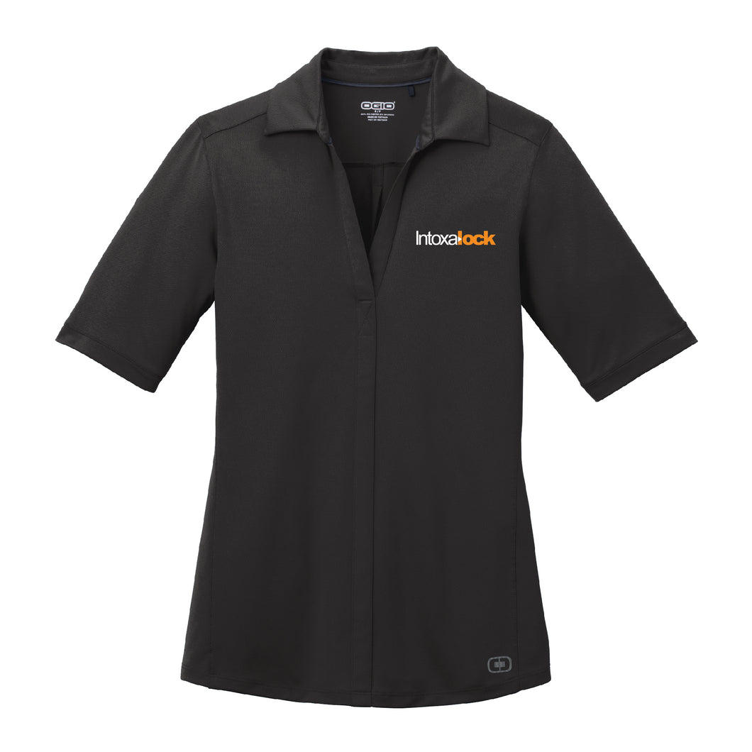 Intoxalock Ladies' OGIO Metro 1/2 Sleeve Polo