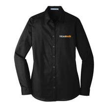 Intoxalock Ladies' Port Authority Long Sleeve Carefree Poplin Shirt
