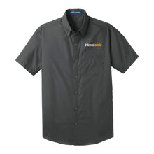 Intoxalock Men's Port Authority Short Sleeve Carefree Poplin Shirt